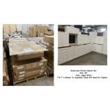R-T-A 15pc. Silvercreek Aspen White 36' Kitchen