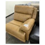 1 Arm Recliner Chair to Sectional in Light Brown