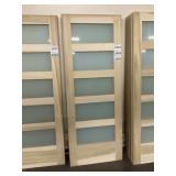 32' x 84' 5 Panel Poplar Barn Door Slab x 2