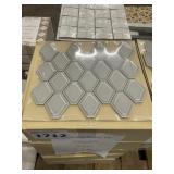 12' x 12' Structure Pewter Mosaic Tile x 50 Pcs