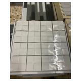 12' x 12' Boutique 3D Square Mosaic Tile x 54pcs