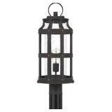 Quoizelï¿½ 1-Bulb Post Lantern in Bronze x 2
