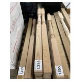 3' x 60' Unfinished Oak Baluster x 12