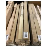 3' x 56' Unfinished Poplar Baluster x 13
