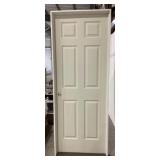 36' x 80' RH MDF 6-Panel Interior Door
