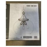 DSI Lighting 3-Bulb Pendant Light in Nickel