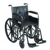 McKesson Full Reclining Wheelchair 18'