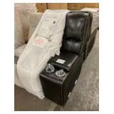 Burke Black Couch Console