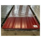 12' Red Steel Roofing/Siding x 600 LF