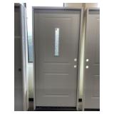 36' x 80' LH Steel 2-Panel Exterior Door
