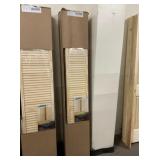 24' Full Louver Bi-Fold Door x 2