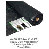 5ft x 250ft 5.5 oz Landscape Fabric