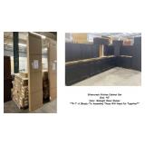 R-T-A 15pc.Silvercreek Midnight Black 42' Kitchen