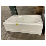 34' x 60' Acrylic White Apron Front Bathtub