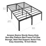 Amazon Basics Sturdy Heavy-Duty 18' Full Size x 2