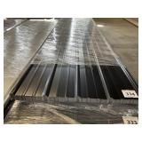 12' Black Steel Roofing/ Siding x 528 LF