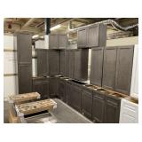 15pc.Silvercreek West Point Gray 42' Kitchen
