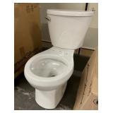 American Standard Round Front Toilet In White x 2