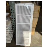 30' x 10' Baseboard Return Air Grille x6