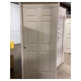 36' x 80' RH 6-Panel MDF Interior Door