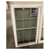 3' x 5' White Vinyl Double Hung Window