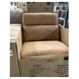 Leather Chair in Napa Saddle