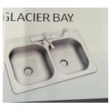 Glacier Bayï¿½ 33' x 22' All-in-One Stainless Sink