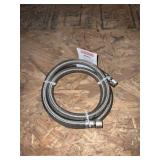 60' Braided Stainless Ice Maker Connector x 10