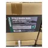 50lb Box of 20d 4' Ring Shank Pole Barn Nails