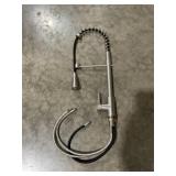Single Handle Pull-Down Kitchen Faucet in Nickel