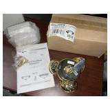 (4) Concord® Clear Glass Turtle Fan Light Kits