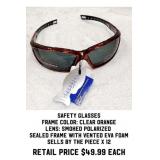 Safety Glasses x 12