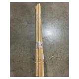 Bundle of (6) 39' Wooden Shovel Handles