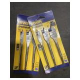 Irwin 3 Pc. Spade Bit Set x2