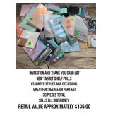 Invitation And Thank You Card Lot