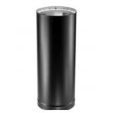 48' Double Wall Black Stove Pipe