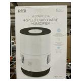 4-Speed Evaporative Humidifier in White