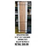 Bifold Bypass Door x2