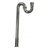 1-1/2' Chrome Plated S-Trap Less Cleanout x 4