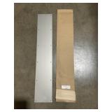 6' x 34' Anodized Aluminum Kick Plates