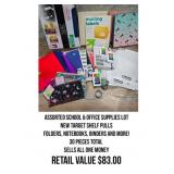 Assorted School & Office Supplies Lot