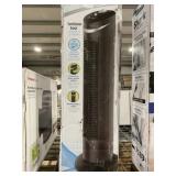 3-Speed Oscillating Tower Fan in Black