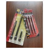 Mixed Lot of Nutsetter/Extension Bit Set x 2Pcs