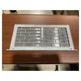 Case of Metal Register Covers for One Money