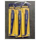 5 Pc. 6' x 6TPI Reciprocating Saw Blades x3