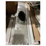 Rickard 48' 2-Slot Galvanized Floor Register