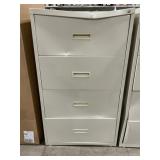 30' 4-Drawer Lateral File Cabinet in Putty