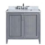 Madison 36' Bathroom Vanity in Maple Gray