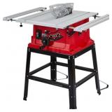 10' 15Amp Portable Table Saw in Red