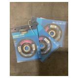 Masonry 4 1/2' x 1/8' x 7/8' Grinding Wheel x3
